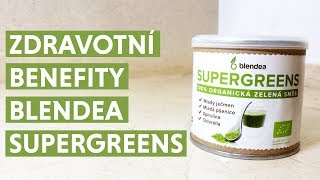 Jaké jsou zdravotní benefity Blendea SUPERGREENS [upl. by Dominy]