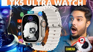 TK5 5G Ultra Smart Watch Sim Supported Android Watch🔥4GB RAM 64GB ROM🔥Powerful Smart Watch On Earth🔥 [upl. by Emilia]