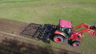 Wingfield 3pt Renovator  For pasture renovation nitrogen application and vertical tillage [upl. by Mallissa868]