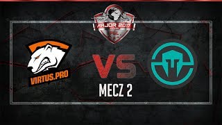 VirtusPro vs Immortals 2 Półfinał  PGL MAJOR 2017 [upl. by Ursuline]