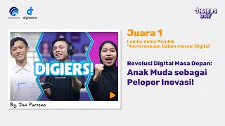 Anak Muda Sebagai Pelopor Inovasi  Juara 1 Lomba Video Pendek  Dwi Purnomo  DTS Kominfo [upl. by Okorih703]