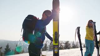 Gotowy zestaw skiturowy MAJESTYskis Supertour  narty z wiązaniami  foki [upl. by Conard]