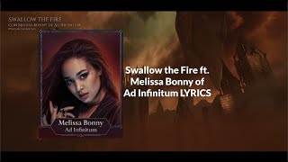 Metal Hellsinger  Swallow the Fire ft Melissa Bonny of Ad Infinitum LYRICS [upl. by Eenor]