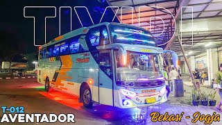 TERBAIK DAN TERLARIS DI JALUR NYA‼️ Trip Report Tividi T012 quotAventadorquot Bekasi  Jogja Part 1 [upl. by Anires128]