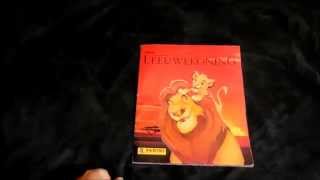 Spotlight item Lion King  Leeuwekoning PANINI album 19941995 [upl. by Ahsietal]