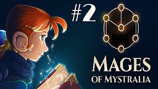 Mages of Mystralia Walkthrough Gameplay Part 2  Mystral Woods amp Big Goblin Lardee Boss Fight PC [upl. by Natsud]