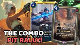 REDDIT DECK RIVEN GWEN THE COMBO ONE SHOT  Legends of Runeterra [upl. by Grania]