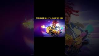 item build for brody new skin champion mobilelegends mlbb brody [upl. by Annerahs739]