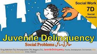 Social Work 7d  Juvenile Delinquency  Social Problems of Pakistan  PMSPunjab2021 Lectures [upl. by O'Carroll]