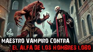 Maestro vampiro contra el alfa de los hombres lobo Historia de terror sobre nahual y vampiros [upl. by Hiltner]