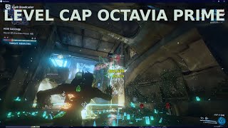 Warframe Void Cascade Solo Level Cap Build Octavia Prime Steelpath [upl. by Ive]