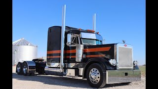 FOR SALE 2000 Peterbilt 379  Papered Overhaul  Cat C15  McDonald Chrome Shop [upl. by Coretta174]