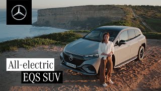 The New EQS SUV Test Drive with the allElectric Large Luxury SUV [upl. by Cissie]