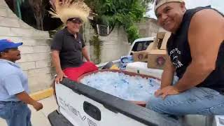 Paseo del Toro en Natividad Tonala Oaxaca [upl. by Lebanna]