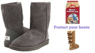 How to protect waterproof your UGG boots [upl. by Livesay]