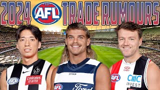 Way Too Early 2024 AFL Trade Rumours Speculation News amp More Part 11 [upl. by Kalman]