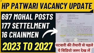 HP Patwari Bharti 2023 Latest Update  GKSTUDY [upl. by Ettenajna541]