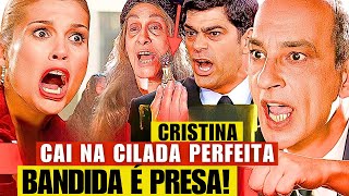 ALMA GÊMEA Cristina é DECOBERTA Cai em ARMADILHA PERFEITA de Ciro e Felipe Resumo capítulo hoje [upl. by Schreiber171]