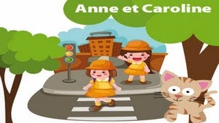 Anne et Caroline  Papa nécrase pas les papillons  Karaoké avec paroles [upl. by Arbed]