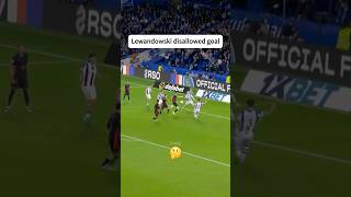 Lewandowskis Goal Disallowed Because [upl. by Ainecey]