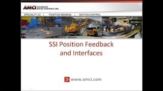 Webinar SSI Position Feedback and Sensor Interfaces [upl. by Ahsain105]