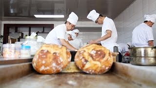 Bake on track Mental patients run bakery in Beijing [upl. by Llerrah]