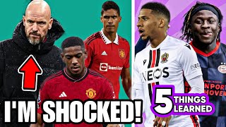 Ten Hag Is Broken Man Utd Sign CB amp ST In Jan Plz amp 5 Things We Learned vs Bournemouth [upl. by Byers]