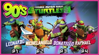 TMNT Wrath of the Mutants 1990s Edition 4 player Coop [upl. by Aelanej]