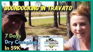 Living In A TRAVATO  Lessons Learned  Boondocking Tips  Dry Camping For 7 Days In Travato [upl. by Thursby]