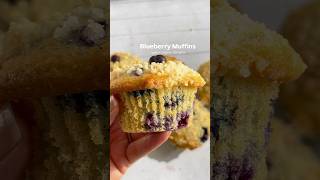 Blueberry Muffins with crumble topping Recipe👇 baking recipes baking [upl. by Ahsiea362]