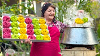 Youve Never Seen Such Delicious Georgian Khinkali  The Outcome is Mind Blowing [upl. by Naesal]