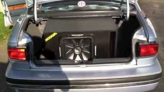 15quot Kicker L7 subwoofer in Custom Ported Box [upl. by Ettenad199]