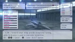 Ace Combat X Skies of Deception  Mission 8A Striking Point  Strat Briefing [upl. by Hultgren]