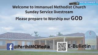 1115am 08092024 Immanuel Methodist Church Sunday Service quotLivequot [upl. by Bergh992]