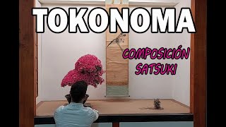 🔴TOKONOMA BONSAI COMPOSICIÓN🖼️ [upl. by Annaicul]