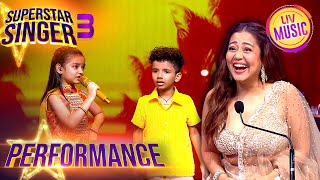 Aaja Sham Hone Aayi पर हुआ एक Cute Performance  Superstar Singer S3  Compilations [upl. by Emoreg]