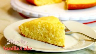 How to Make a Cake without an Oven  Vanilla Cake [upl. by Oetam184]