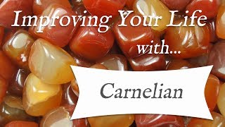 CARNELIAN 💎 TOP 4 Crystal Wisdom Benefits of Carnelian Crystal  The Artists Stone [upl. by Huai]