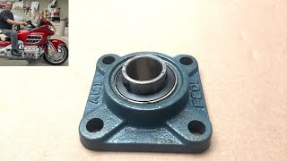 How to Install Flange bearing steel housing part 2 [upl. by Grassi]