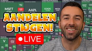 AANDELEN STIJGEN WEER  TERUG VAN VAKANTIE  LIVE [upl. by Asteria]