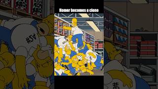 Homer becomes a clone [upl. by Diraf]