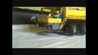 MOBILE CRANE LIEBHERR LTM 1400 in Lego Technic version 14 [upl. by Laaspere47]