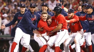 Boston Red Sox  Postseason Home Runs  2021 Highlights [upl. by Atinej]