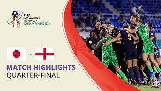 HIGHLIGHTS Japan v England  FIFA U17 Women’s World Cup 2024 [upl. by Aaberg]