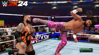 Seth quotFreakinquot Rollins vs Bronson Reed  Full Match CROWN JEWEL 2024  WWE 2K24 [upl. by Eidna]