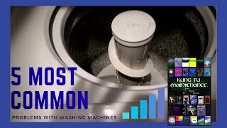 Five Most Common Problems With Laundry Washing Machines [upl. by Naanac]