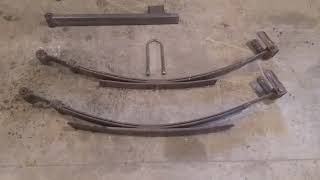 How to 2 link a truck 2 link rear suspension set up 2 link airbag suspension S10 2 link S10 air ride [upl. by Eisinger]