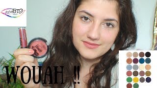 REVUE► MAKEUP BIO PUROBIO  Swatch amp Tuto 🌸 [upl. by Benis]