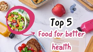 Top 5 Healthy Food for each Blood Type [upl. by Maller]