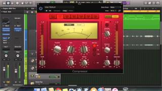 How to mix kick drum metal band Logic pro X [upl. by O'Donovan]